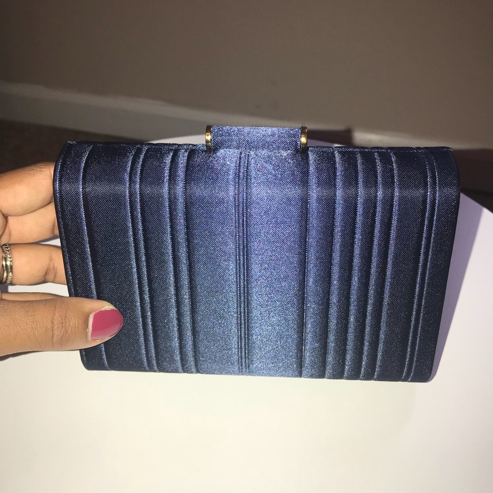 Navy Blue Estée Lauder Clutch